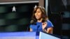 Among the opening night speakers was First Lady Michelle Obama, who urged Democrats to support Hillary Clinton at the Democratic National Convention in Philadelphia (A. Shaker/VOA)