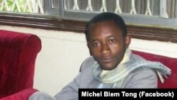 Le journaliste camerounais Michel Biem Tong.