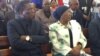 Vice President Emmerson Mnangagwa and Bulawayo Metropolitan Minister Eunice Nomthandazo Sandi Moyo