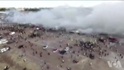 墨西哥烟花市场爆炸现场