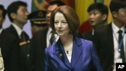 သြစတြေးလျ ဝန်ကြီးချုပ် Julia Gillard