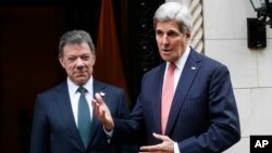 Kerry reconoció que Colombia deberá tomar "decisiones difíciles" tras el triunfo del "no" en el plebiscito del domingo.