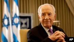 Shimon Peres, ansyen Premye Minis e Prezidan peyi Izrayèl