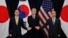 تلاش امریکا، جاپان و کوریای جنوبی برای خلع سلاح هسته‌ای کوریای شمالی
