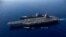 Tàu sân bay lớn nhất thế giới USS Gerald R. Ford đến Biển Địa Trung Hải. (Ảnh tư liệu)