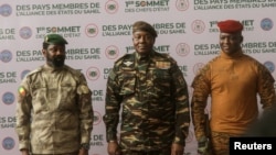 Les direigeants des pays de L'Alliance des Etats du Sahel (AES), lors d'un sommet à Niamey au Niger.