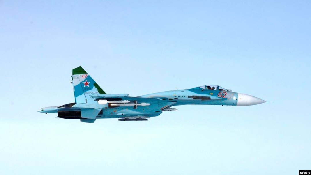 Máy bay SU-27 của Nga được cho là đã vi phạm không phận Phần Lan gần khu vực Porvoo, Phần Lan, sớm ngày 07 tháng 10 năm 2016. 