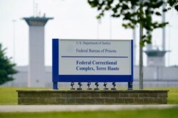 FILE - In this Aug. 28, 2020, file photo shows the federal prison complex in Terre Haute, Ind.