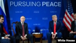 ولسمشر ټرمپ او ولسمشر پوتین په الاسکا کې ولیدل