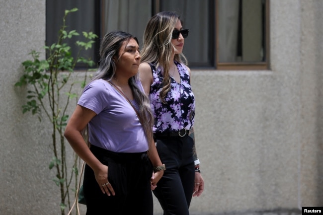 People arrive to attend the funeral service for Amerie Jo Garza, one of the victims of the Robb Elementary school mass shooting that resulted in the deaths of 19 children and two teachers, at the Sacred Heart Catholic Church in Uvalde, Texas, U.S., May 31, 2022. (REUTERS/Shannon Stapleton)