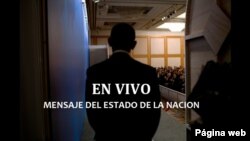 Usted puede seguir el discurso en ingles o español, de acuerdo a su preferencia.