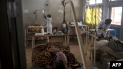 A general view of the ward where victims of the farmer-Fulani clashes area are recovering at the Jos University Teaching Hospital on June 28, 2018.