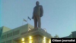 Joshua Nkomo Statue in Bulawayo.