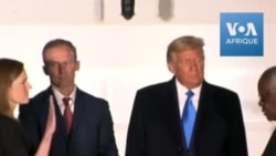 Amy Coney Barrett a prêté serment pour la Cour suprême lors d'une cérémonie à la Maison Blanche