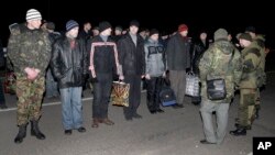 Pripreme za razmenu zatvorenika, juče u Donjecku