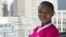 Jacinta from Kilifi County in Kenya, poses for a photograph in New York, Sept. 24, 2015.