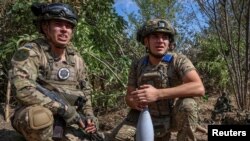 Нацгвардійці бригади "Спартан" на Запоріжжі, 13 вересня 2023. REUTERS/Oleksandr Ratushniak