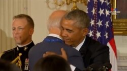 NO COMMENT: Բարաք Օբաման անակնկալի բերեց ԱՄՆ-ի փոխնախագահ Ջո Բայդենին