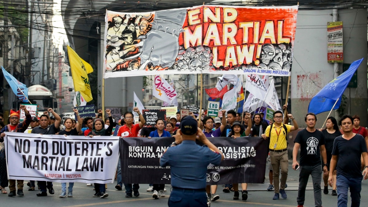 martial law in america