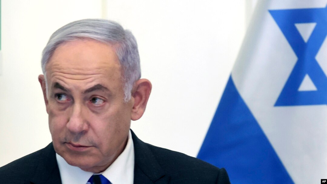 El primer ministro israelí Benjamín Netanyahu preside una reunión de su gabinete en el Museo de las Tierras Bíblicas el miércoles 5 de junio de 2024, en Jerusalén.