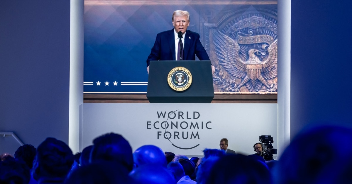 President Trump Speaks to the World Economic Forum