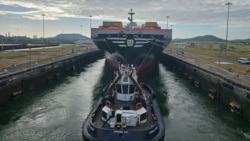 ARCHIVO - Imagen de las esclusas de Cocolí en la ampliación del Canal de Panamá. Foto captada el 17 de septiembre de 2024.