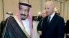 صدر جو بائیڈن کی سال 2011 میں اس وقت کے ولی عہد اور موجود ہ سعودی فرماں روا شاہ سلمان کے ساتھ ملاقات جب وہ خود امریکہ کے نائب صدر تھے (فائل)