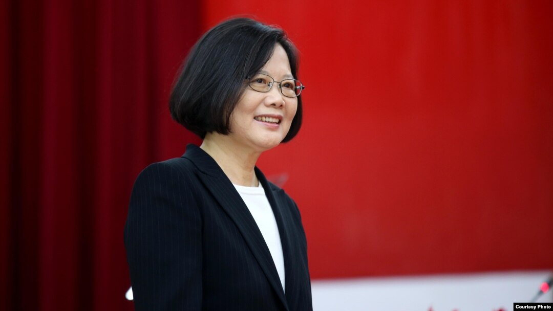 台湾总统蔡英文 （台湾总统府提供）