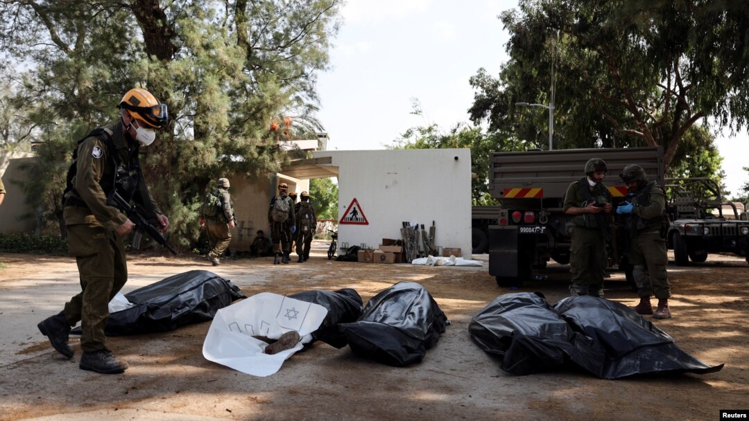 Nạn nhân Israel trong cuộc tấn công của chiến binh Hamas hôm 7/10.