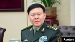 Zhang Yang, mantan kepala Departemen Politik Umum Tentara Pembebasan Rakyat (PLA), saat menghadiri sebuah pertemuan di Beijing, China, 13 Januari 2014. (Foto: dok).