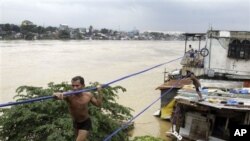 菲律賓水災馬尼拉八成地方被水覆蓋