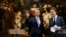 U.S. President Barack Obama and Prime Minister of the Netherlands Mark Rutte leave after their joint statement in front of Rembrandt&#39;s &quot;The Nightwatch&quot; at Rijksmuseum in Amsterdam, Netherlands, March 24, 2014. 