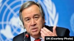 Antonio Guterres, secrétaire général des Nations unies