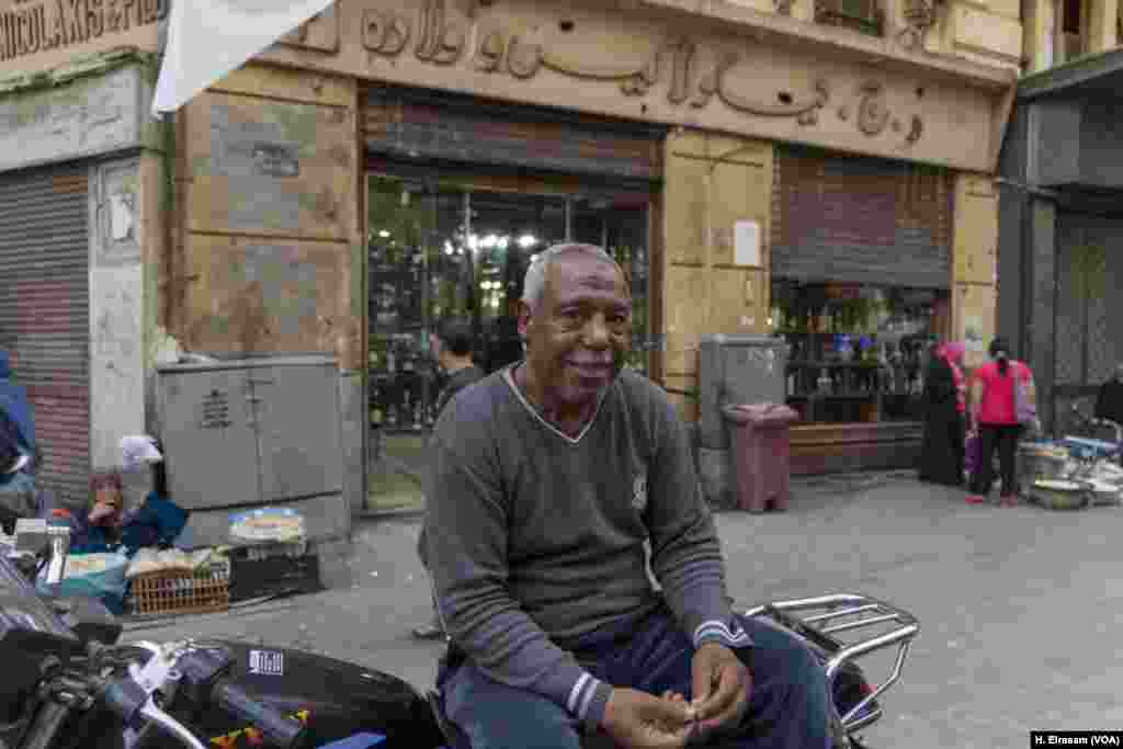 Taxi driver Mohamed Amen says he boycotted the election in Egypt, March 27, 2018. The current government, he said, failed to protect his business from competitors who use smart applications. &quot;Should I go to vote or wait for customers so I can feed my siblings?&quot;