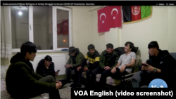 Refugjatët afganë në Turqi