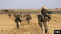 Pasukan NATO dalam operasi militer di Afghanistan