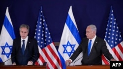 امریکی وزیر خارجی کی اسرائیلی وزیر اعظم سے ملاقات