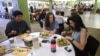 Students dine at Colorado College in Colorado Springs where the staff “strives to provide the college community with meals that are local, sustainable, delicious and nutritious,” the school says. 