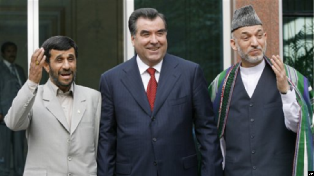Eron, Tojikiston va Afg'oniston prezidentilari Dushanbeda, 26-mart, 2012-yil