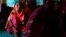 Women attend a class at Aajibaichi Shaala (Grandmothers' School) in Fangane village, India, Feb. 15, 2017. 