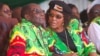 Mutungamiri wenyika VaRobert Mugabe nemudzimai wavo Amai Grace Mugabe.