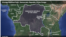 Map showing the location of Virunga National Park, near where four — three of them rangers — were killed May 18, 2023, when their convoy was ambushed. The area is the scene of frequent militia attacks.
