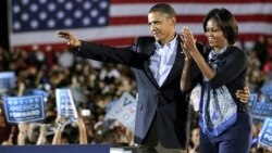 پرزيدنت اوباما در آستانه انتخابات ميان دوره ای کنگره در اوهايو سخنرانی کرد
