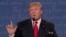 Kandidat republikanaca za predsednika SAD Donald Tramp tokom poslednje debate