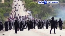 Manchetes Mundo 21 de Julho- Confronto violento entre professores no México.