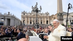 Palm Sunday Mass in Saint Peter's Square at the Vatican