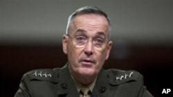 Marine Gen. Joseph Dunford, testifies on Capitol Hill in Washington Nov. 15, 2012