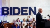 ARCHIVO - El presidente estadounidense Joe Biden habla durante un evento de campaña en la escuela secundaria Sherman, en Madison, Wisconsin, EEUU, el 5 de julio de 2024.