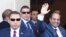 FILE - Egyptian President Abdel Fattah el-Sissi waves during the opening ceremony of the new Suez Canal, in Ismailia, Aug. 6, 2015. The former military leader is consolidating his control of the country, experts say.