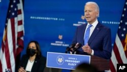 Presiden terpilih AS Joe Biden 